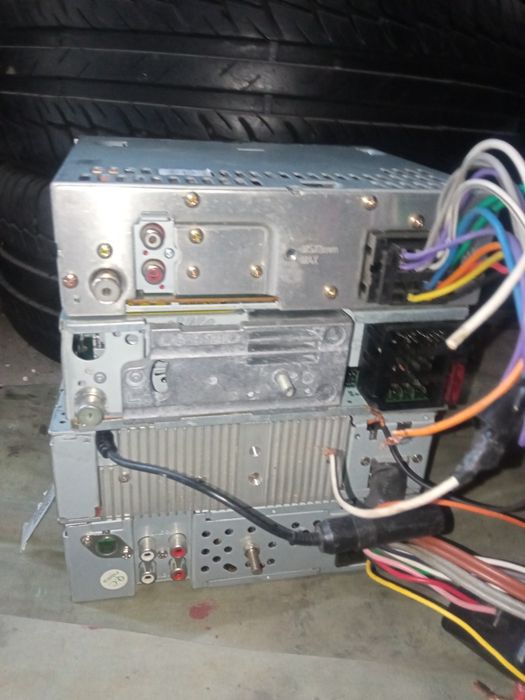 Radio samochodowe na kasety Blaupunkt Panasonic LG-aux itd..