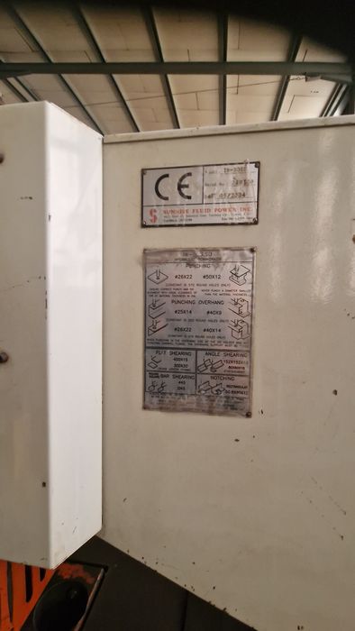 Puncionadora saca bocados hidraulica em bom estado
