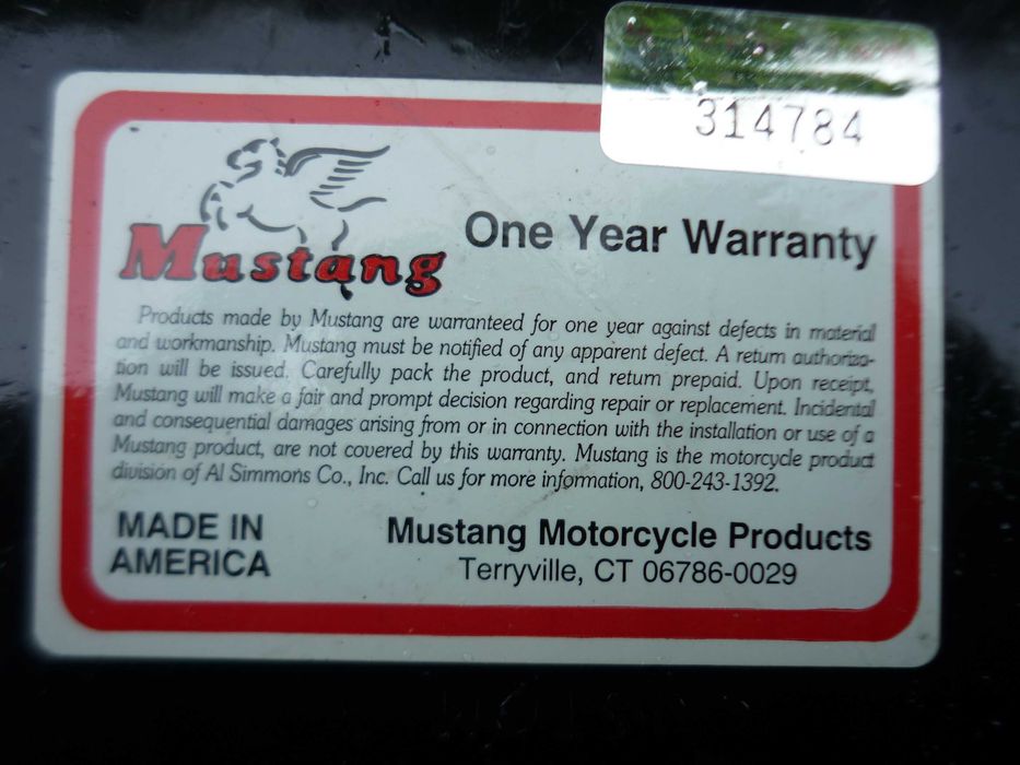 Kanapa Mustang YamahaXV-1900 Midnigh-Star.