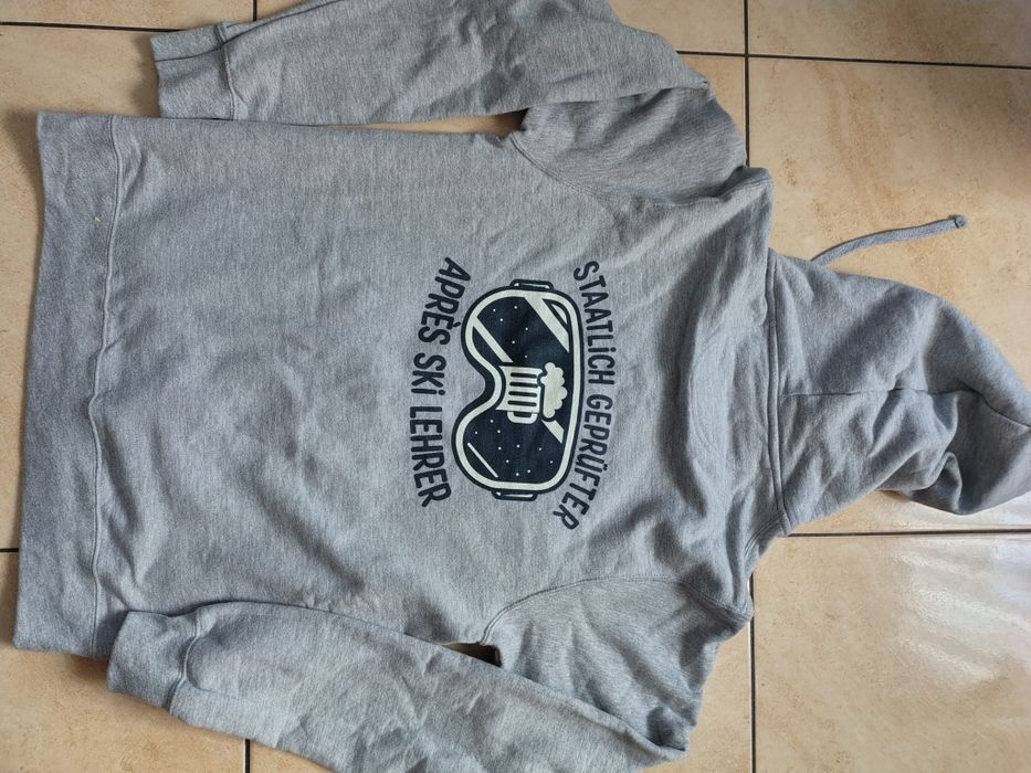 Nowa szara bluza rozpinana rozm.S