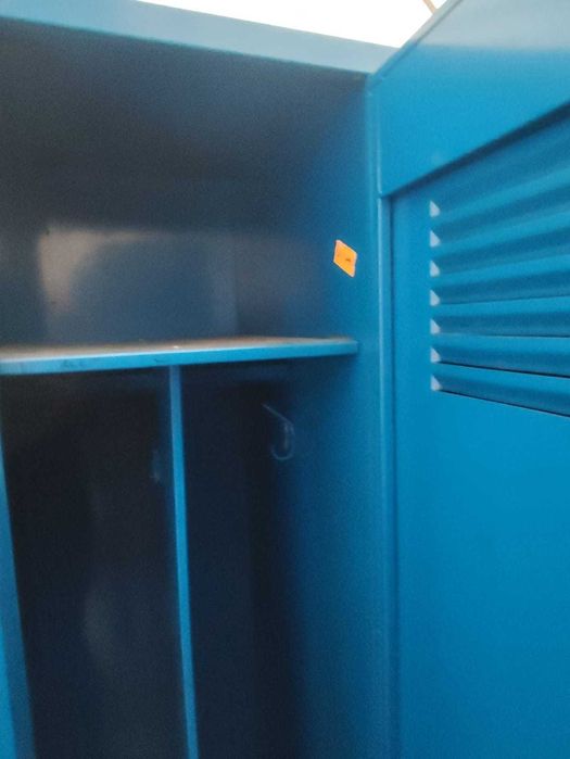 szafki pracownicze bhp niebieskie 4 sztuki