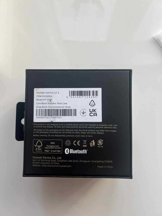 Smartwatch Huawei Watch GT 3 46 mm czarny