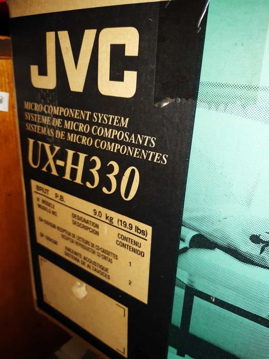 Музичний центр JVC UX-H330EV (New Old Stock / Новий у заводській коробці!)