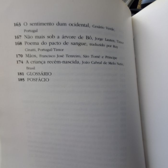 Primeiro Livro de Poesia