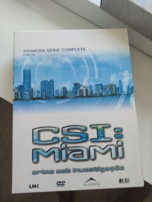 DVD's CSI Las Vegas e Miami