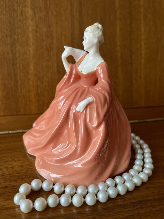 *Piękna Dama COALPORT Kolekcjonerska Figurka Lalka Porcelana Angielska
