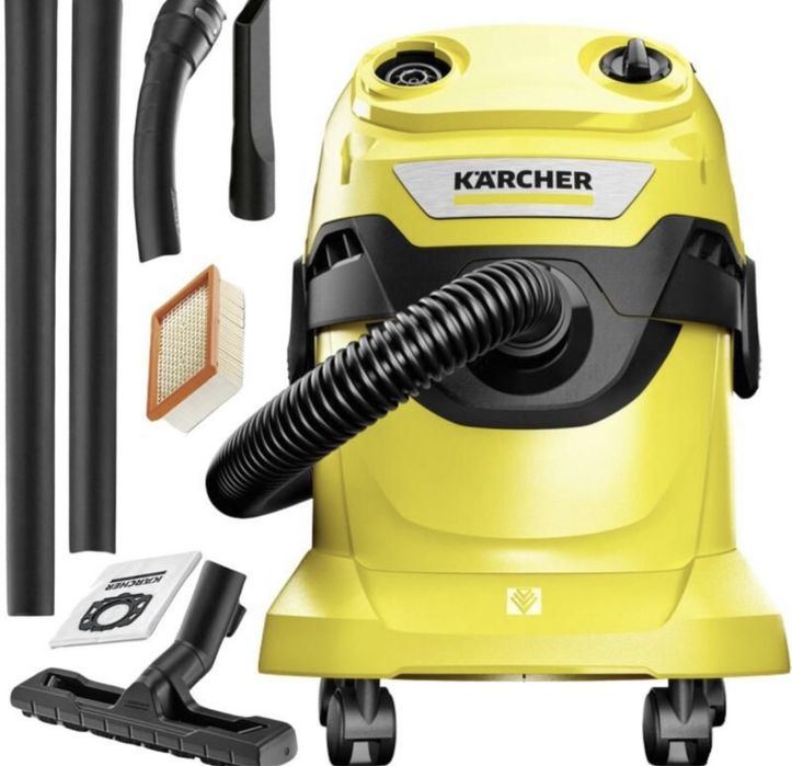 Універсальний пилосос Karcher wd4 20 л . 1100 W пылесос