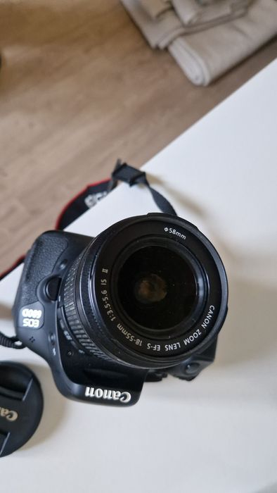 Canon 600D c/objt. 18-55mm + Saco Canon