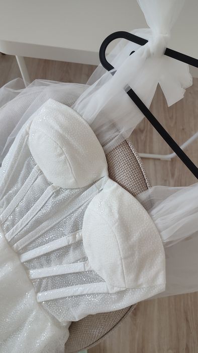 Vestido de noiva midi