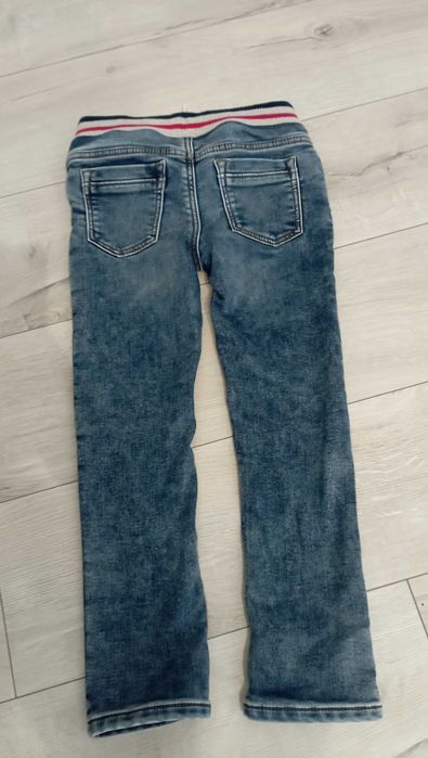 Jeansy chlopięce, firma C&A, w idealnym stanie, rozm. 116, ocieplane