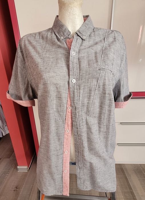 Koszula męska krótki rękaw RESERVED XL