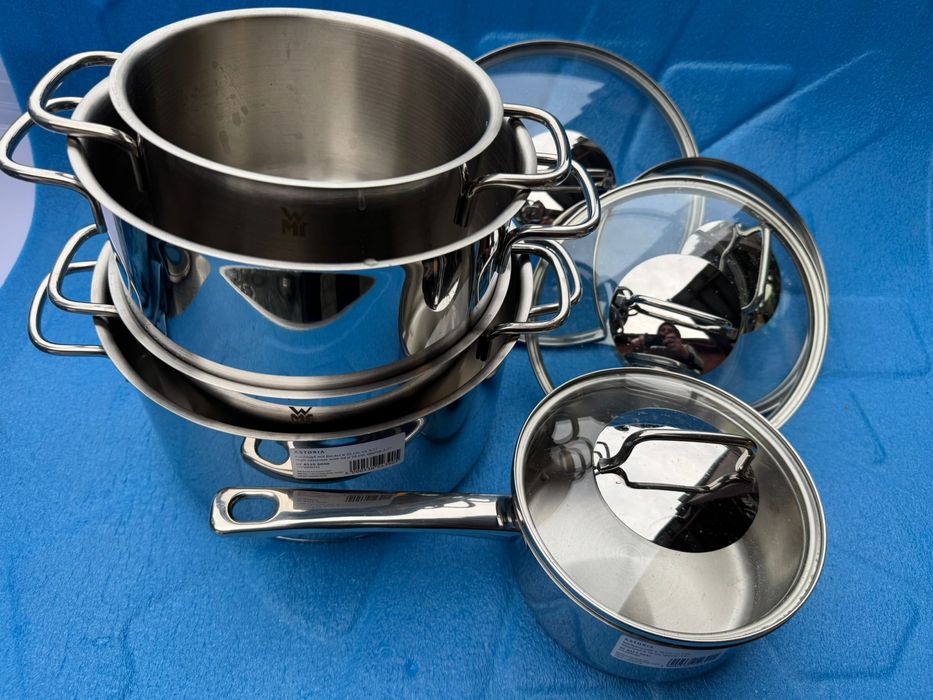 Посуд WMF оригінал з Німеччини – набори та каструлі Cromargan