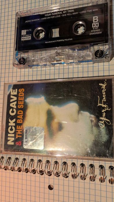 Kaseta Nick Cave The Bad Seeds Your Funeral My Trial