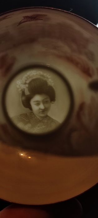 Oryginalna japońska porcelana zestaw filiżanki dzbanek talerzyki