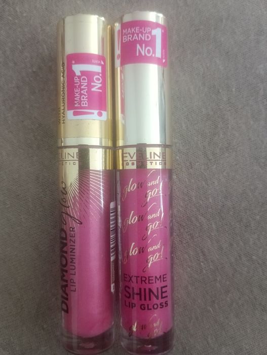 Eveline extreme shine lip gloss i Diamond błyszczyk do ust