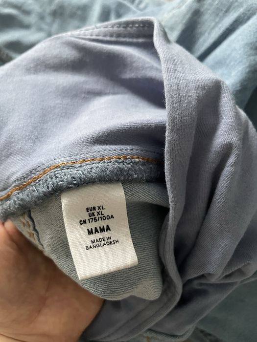 Cztery pary spodni legginsów ciążowych h&m formommy
