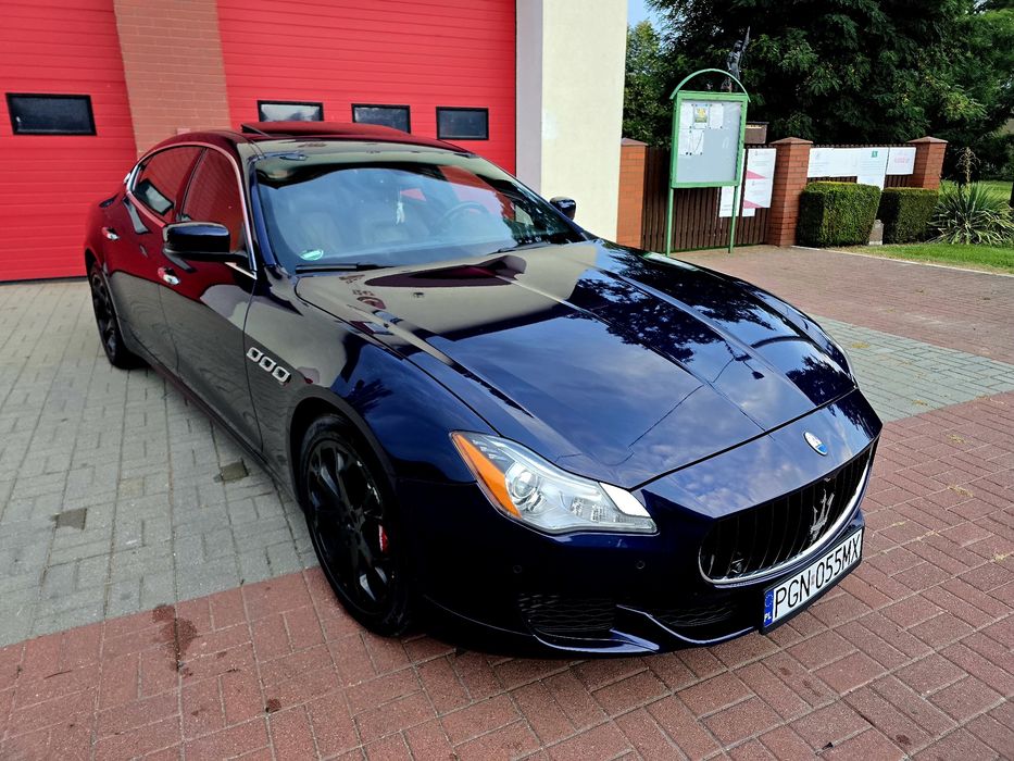 Zamiana Maseratti Quatrroporte Q4 BenzynkaAutomatLedyXenonSkóryNaviKameraAlufelgiTempomat  Piękne!