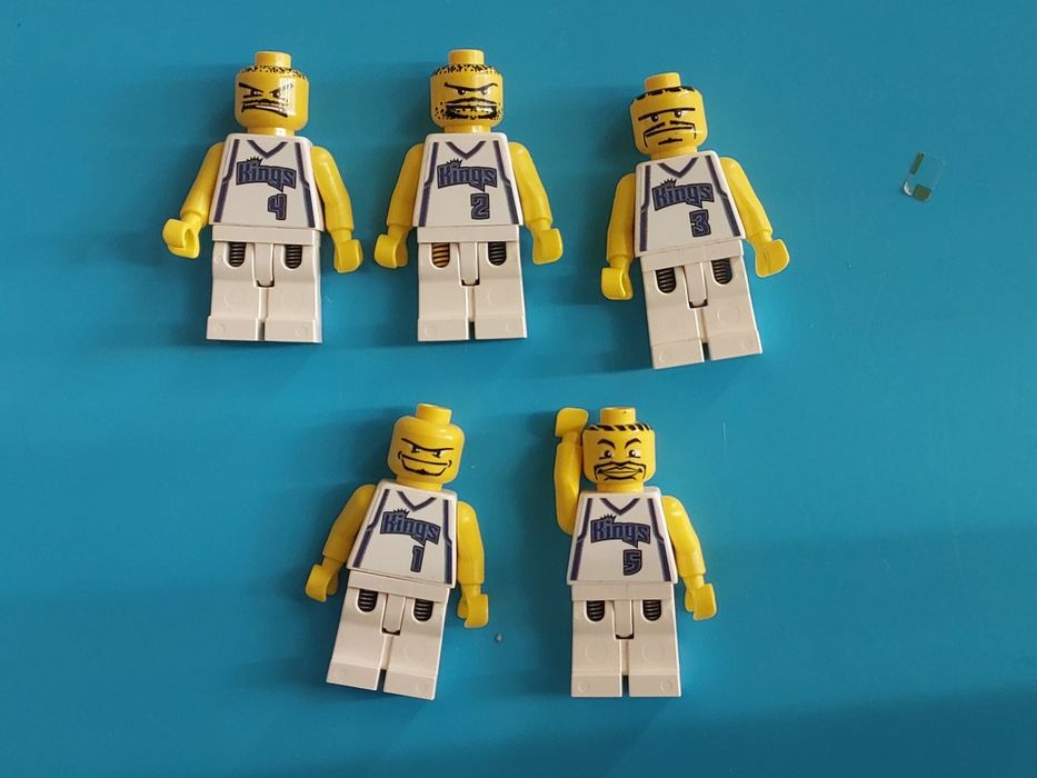 Lego figurki -Drużyna NBA & Sacramento  Kings