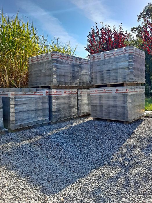 Płyta ażurowa szara 40 x 60 x 8 cm BRUKDOM / Lublin