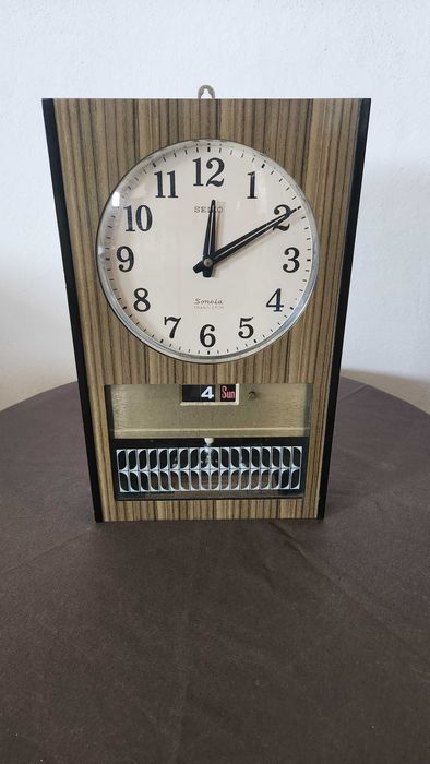 SEIKO Sonola Transistor - Relógio de parede dos anos 60