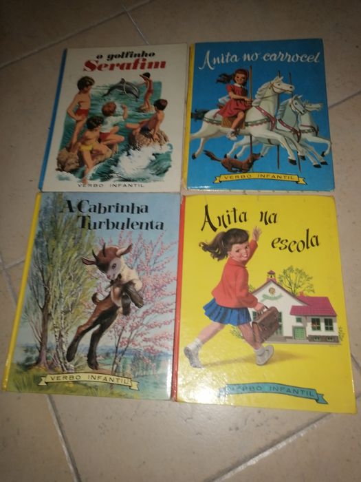 Livros antigos Anita Verbo Infantil