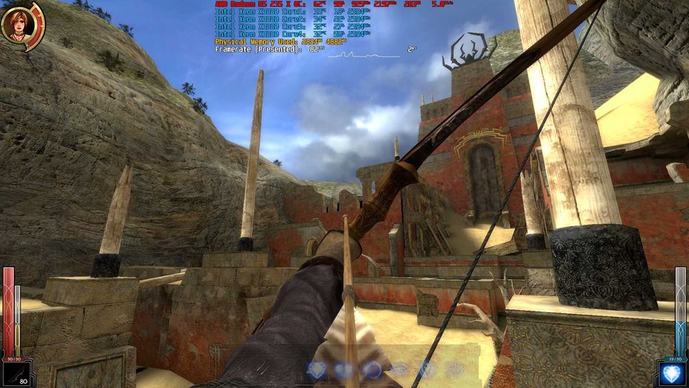 брендовый HP QuadCore Xeon X3220 6Gb 320Gb Radeon R5 235X Wi-Fi