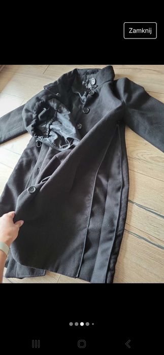 Kurtka płaszczyk 3w1 ciążowa, dla niemowlaka