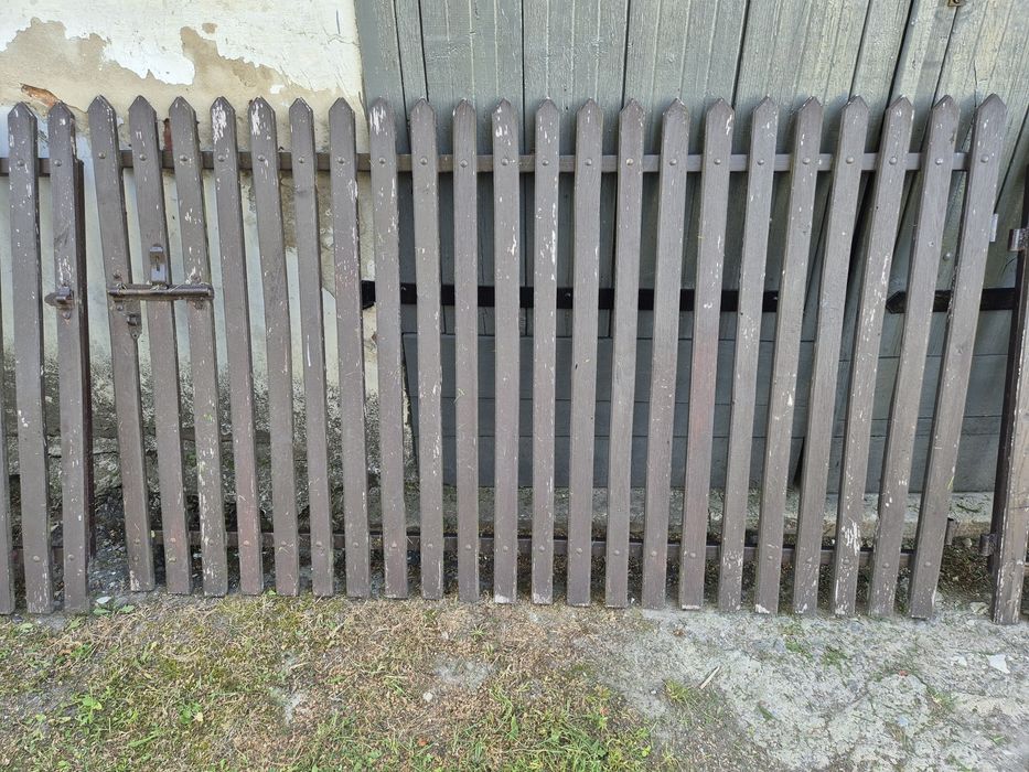 Brama wjazdową z furtką