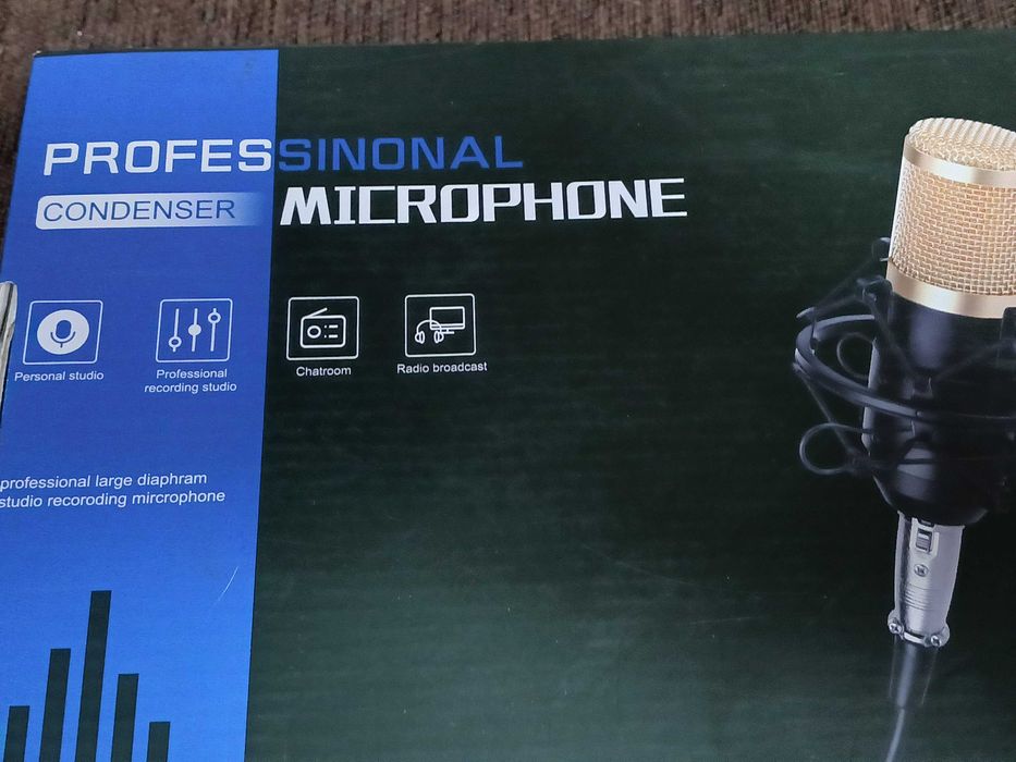 Microfones e adaptadores