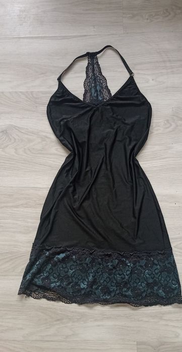 Sexy nightgown lace classy elegant goth haleczka rozmiar S/M