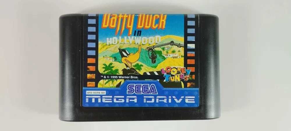 Jogo Daffy Duck In Hollywood Sega Mega Drive (Cartucho Original)