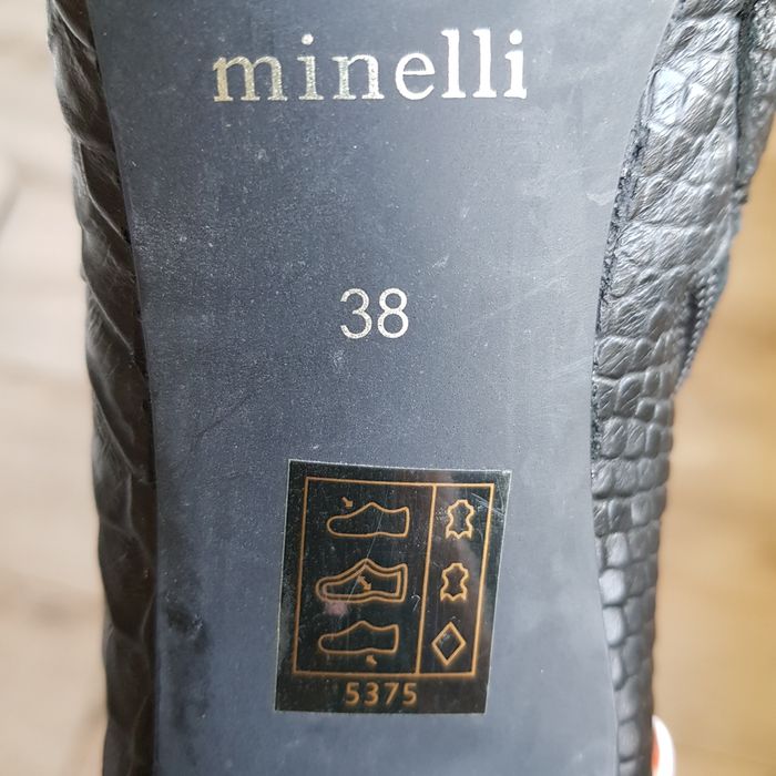 Кожаные ботинки Minelli