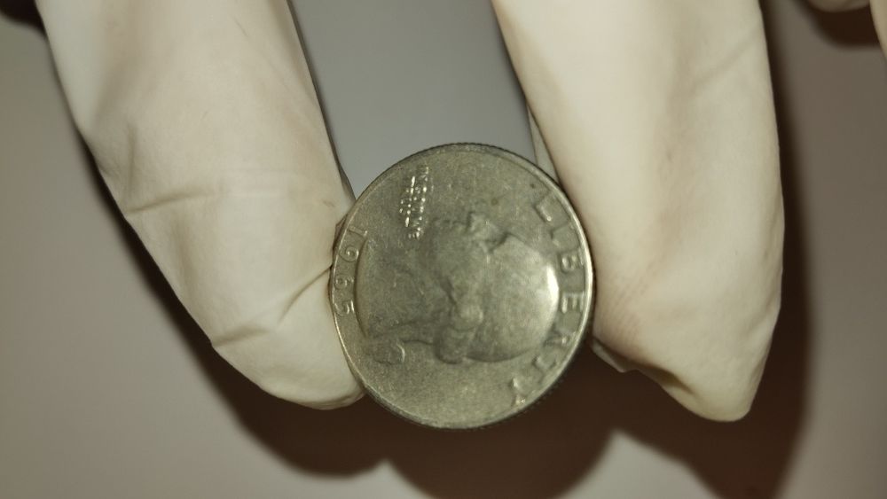 Moeda United States Of América Liberty 1965