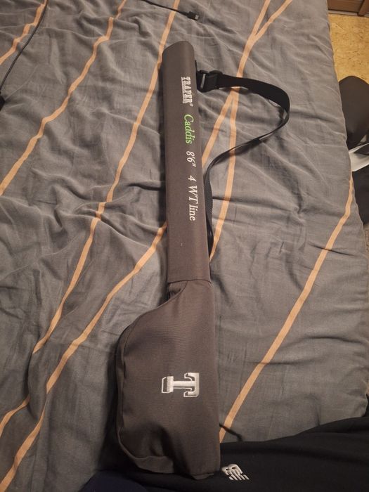 Wędkę muchówka traper