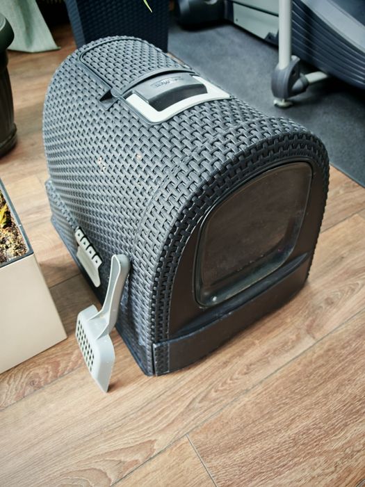 Kuweta dla kota Curver zamykana