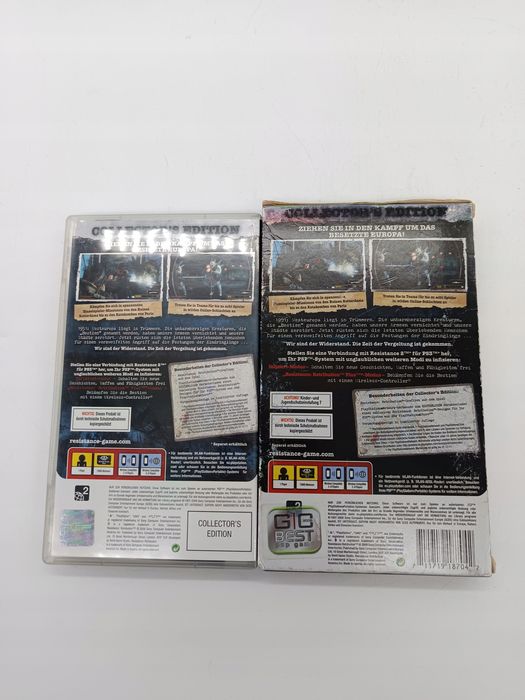 resistance : retribution collector's edition psp