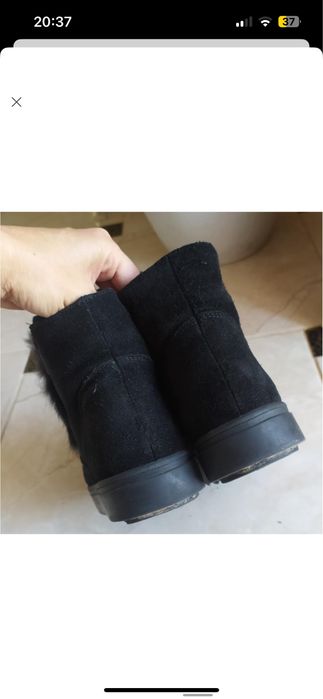 Теплі зимові черевички