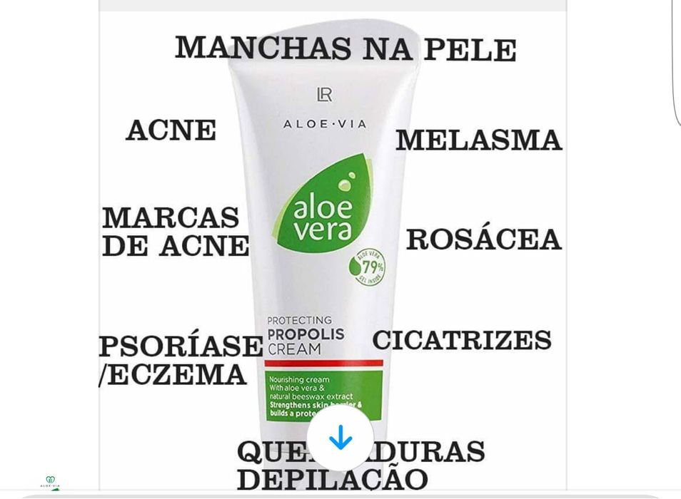 Aloe vera creme própolis