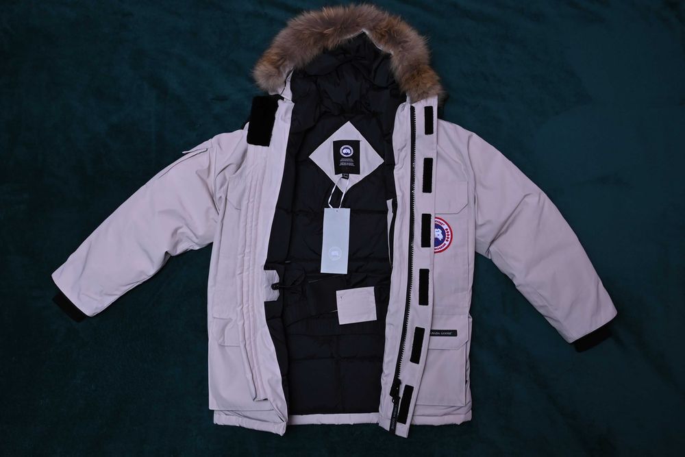 PILNE! Kurtka Parka Zimowa Canadian Goose Expedition z natural. futrem