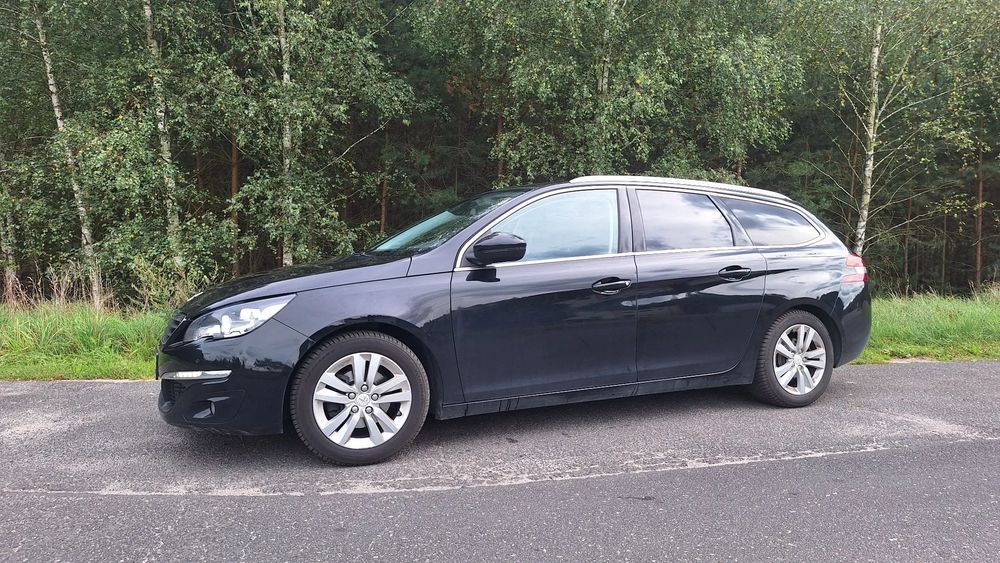 Peugeot 308 Peugeot 308 SW 1.6 BlueHDi 120 KM, wersja Allure, rok 2015, prywatny