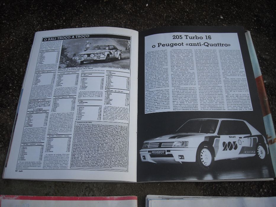 Revistas antigas auto automovel Turbo