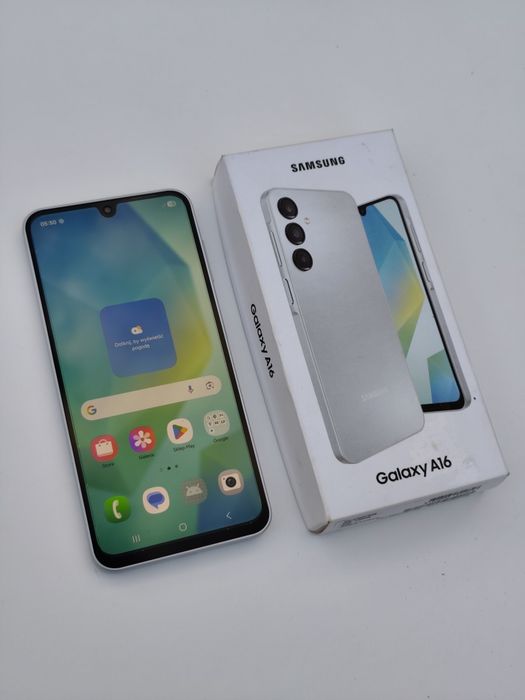 Samsung Galaxy A16 stan bdb z kartonikiem i nowym szkłem