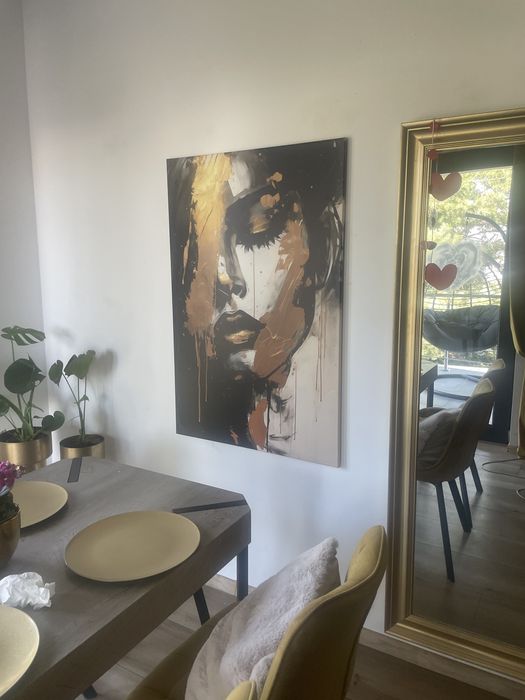 Obraz drukowany kobiety