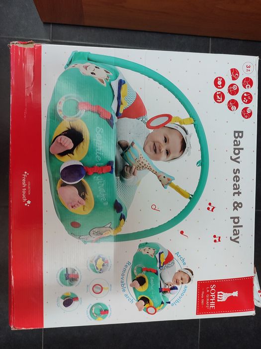 Assento de Atividades Seat&Play Girafa Sophie