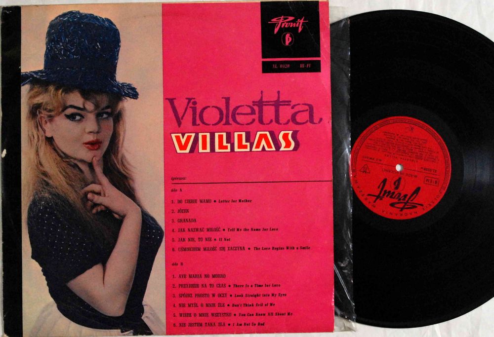 Violetta Villas (Dla Ciebie Mamo) (XL 0328) MONO 1966r.