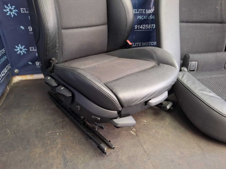 Jogo de bancos usados BMW SERIE 3 E90 PACK M pele e tecido