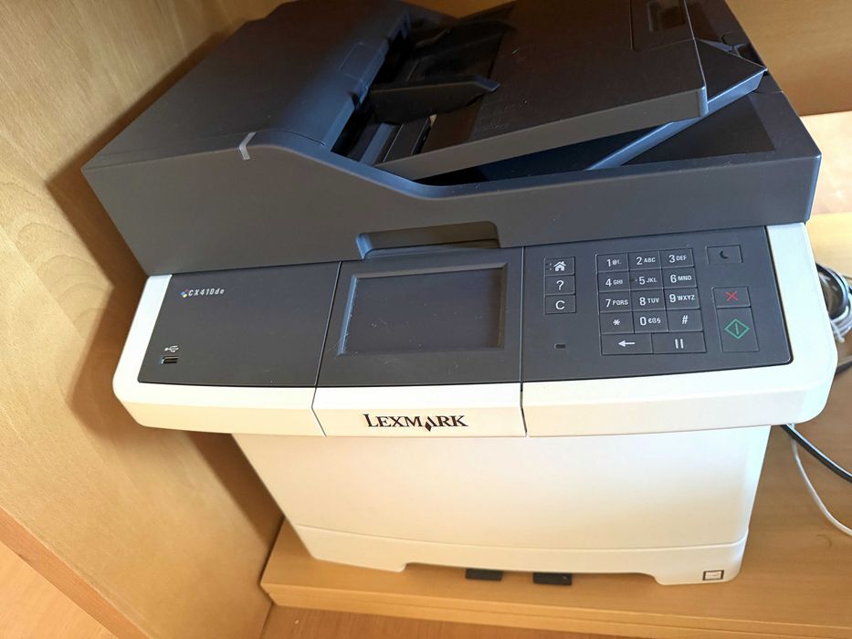Impressora Multifunções Laser a Cores – Lexmark CX410de