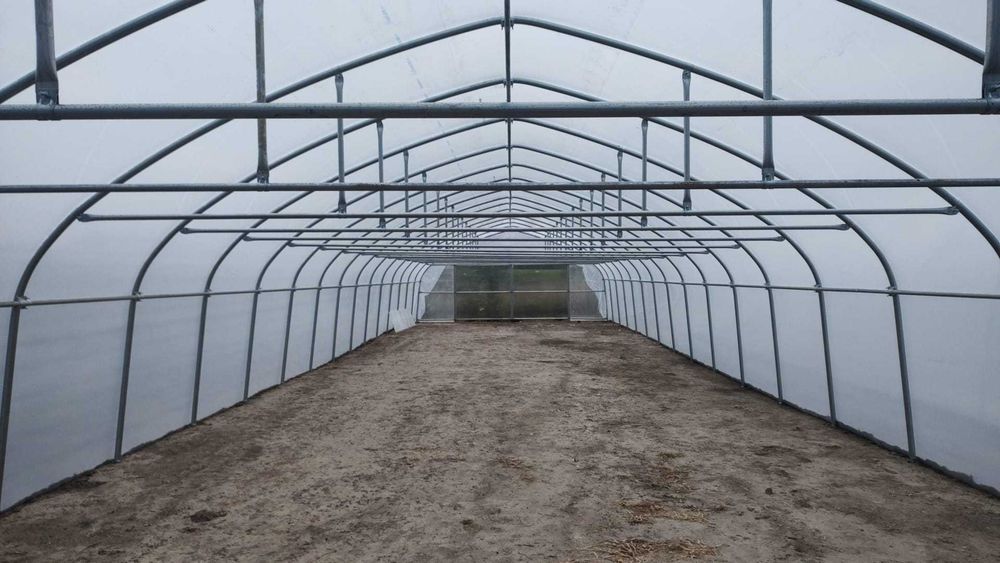 tunel foliowy  konstrukcja tunelu 7 x 30 gotyk