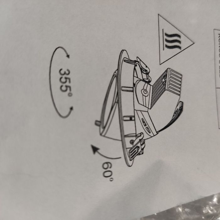 Lampa sufitowa mocna