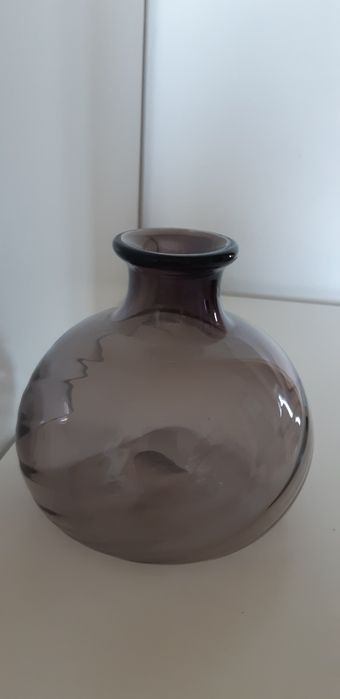 Wazon szklany  sygnowany vintage